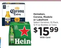 Pick'n Save Heineken, Corona, Modelo or Lakefront offer