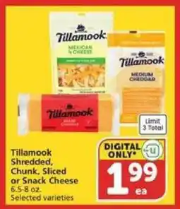Albertsons Tillamook Cheese offer