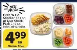 Albertsons Grab 'N Go Snacker or Duo Snack Pack offer