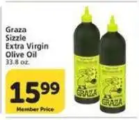 Albertsons Graza Sizzle Extra Virgin Olive Oil offer