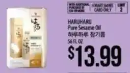 Hmart Haruharu pure sesame oil offer