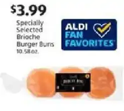 Aldi Aldi fan favorites brioche burger buns offer