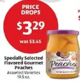 Aldi Gourmet Peaches offer