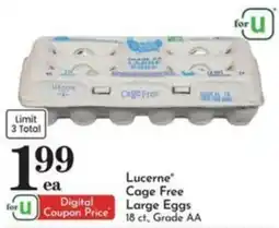 Pavilions Lucerne Cage Free Large Eggs offer