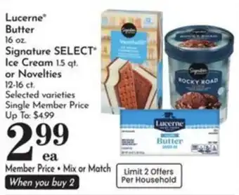 Pavilions Lucerne Butter offer