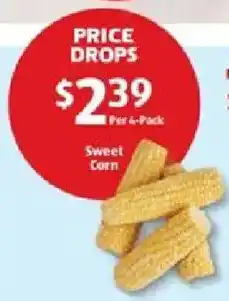 Aldi Sweet Corn offer