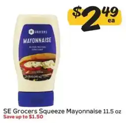 Winn Dixie Se Grocers squeeze mayonnaise offer