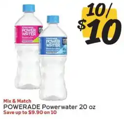Winn Dixie Powerade Powerwater offer
