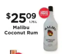 ShopRite Malibu Coconut Rum offer