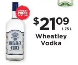 ShopRite Wheatley Vodka offer