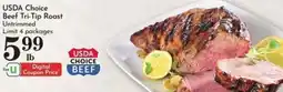 Pavilions Usda choice beef tri-tip roast offer