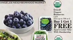 Pavilions Driscoll Organic Blueberries offer