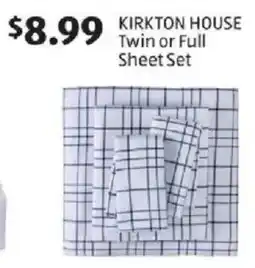 Aldi Kirkton House Sheet Set offer