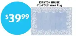 Aldi Kirkton House Soft Area Rug offer