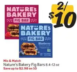Winn Dixie Nature's Bakery Fig Bars offer