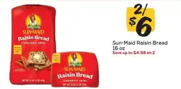 Winn Dixie Sun-Maid Raisin Bread offer