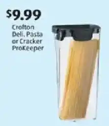 Aldi Crofton Deli, Pasta or Cracker ProKeeper offer