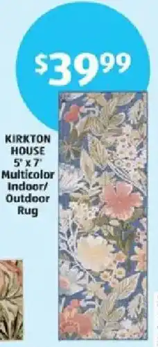 Aldi Kirkton House Multicolor Indoor/Outdoor Rug offer