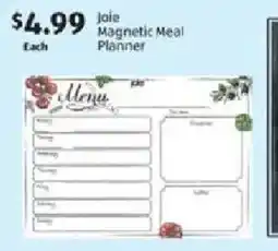 Aldi Joie Magnetic Meal Planner offer