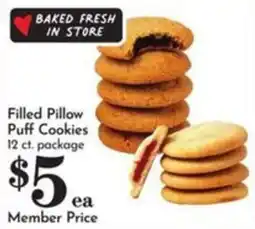 Pavilions Filled Pillow Puff Cookies offer