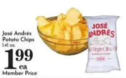 Pavilions José Andrés potato chips offer