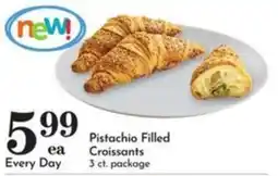 Pavilions Pistachio Filled Croissants offer