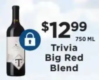ShopRite Trivia Big Red Blend offer