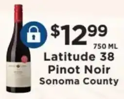 ShopRite Latitude 38 Pinot Noir offer