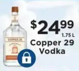 ShopRite Copper 29 Vodka offer