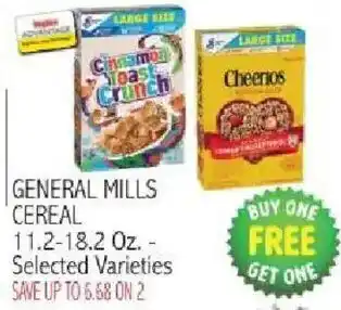 Ingles Markets General Mills cereal offer