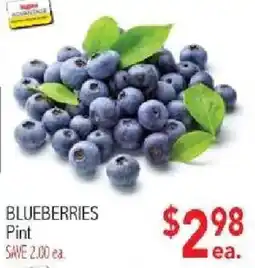Ingles Markets Blueberries offer