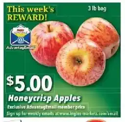 Ingles Markets Honeycrisp Apples offer