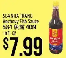 Hmart 584 nha trang anchovy fish sauce offer