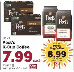 Harris Teeter Peet's K-Cup Coffee offer