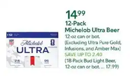 Publix Michelob Ultra Beer offer