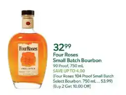 Publix Four Roses Small Batch Bourbon offer