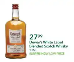 Publix Dewar's White Label Blended Scotch Whisky offer