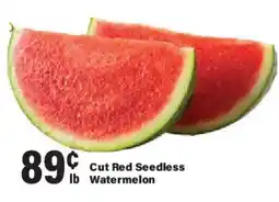 Big Y Cut Red Seedless Watermelon offer