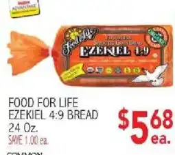 Ingles Markets Food for Life Ezekiel 4:9 bread offer