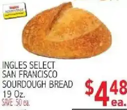 Ingles Markets Ingles select san francisco sourdough bread offer
