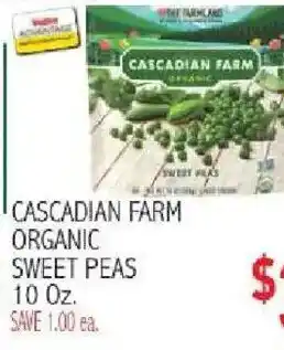 Ingles Markets Cascadian Farm Organic Sweet Peas offer