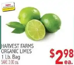 Ingles Markets Harvest Farms Organic Limes offer