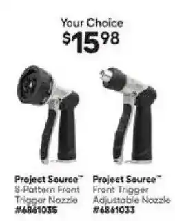 Project Source 8-Pattern Front Trigger Nozzle