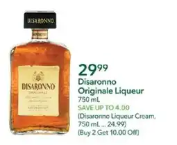 Publix Disaronno Originale Liqueur offer