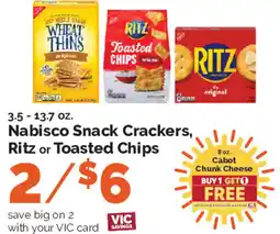 Harris Teeter Nabisco Oreo, Chips Ahoy! or Nutter Butter offer