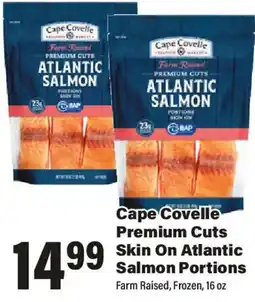 Big Y Cape Covelle Premium Cuts Skin On Atlantic Salmon Portions offer