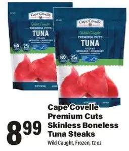 Big Y Cape Covelle Premium Cuts Skinless Boneless Tuna Steaks offer