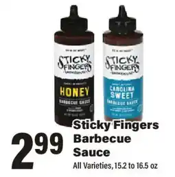 Big Y Sticky Fingers Barbecue Sauce offer