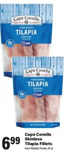 Big Y Cape Covelle Skinless Tilapia Fillets offer