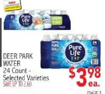 Ingles Markets Deer Park Water offer